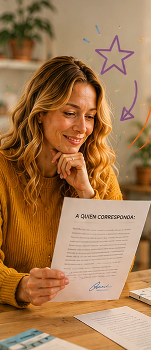 Carta de recomendación